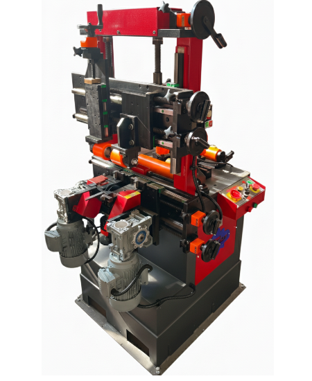 Self-Threading Grooving Machine